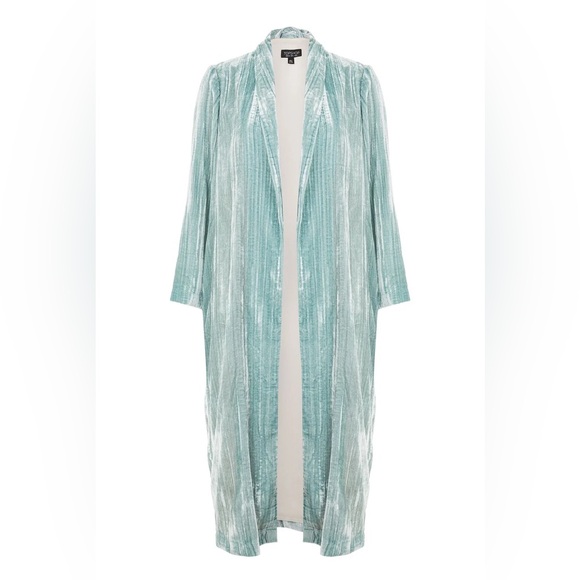Topshop Velvet Duster - Picture 3 of 11